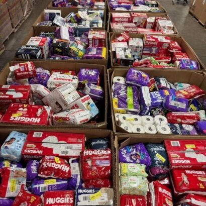 Wholesale Baby Diapers Pallet (50 Cases at $500)