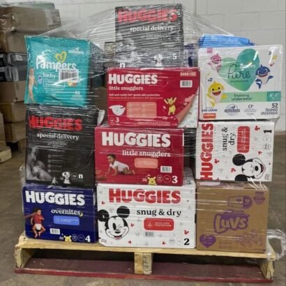 Buy Baby Diapers Wholesale Pallet | Brand-New Diaper Pallets for Resale – Largo Pallets