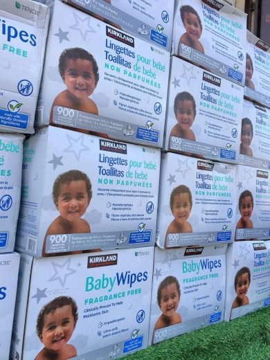 wholesale baby wipes pallet