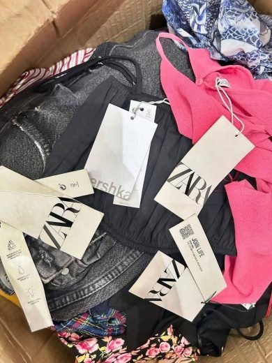 Zara Clothing Wholesale Pallet