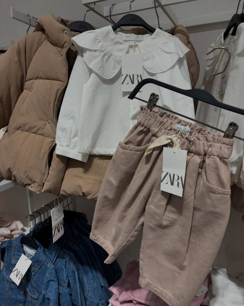 Zara Kids Wholesale Clothing Pallets: