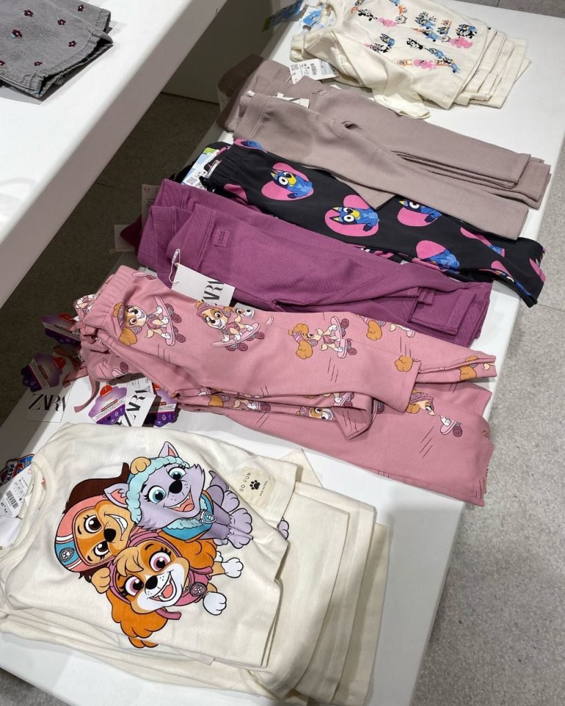Zara Kids Wholesale Clothing Pallets: