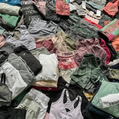 Gymshark Wholesale Clothing Pallets – 100 Pieces for $550