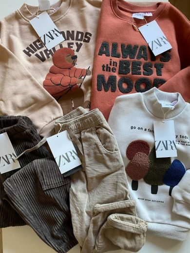 Zara Kids Wholesale Clothing Pallets