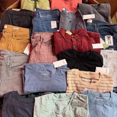 Men's Wholesale Pallet Clothing - 400pcs Bulk Apparel Lot