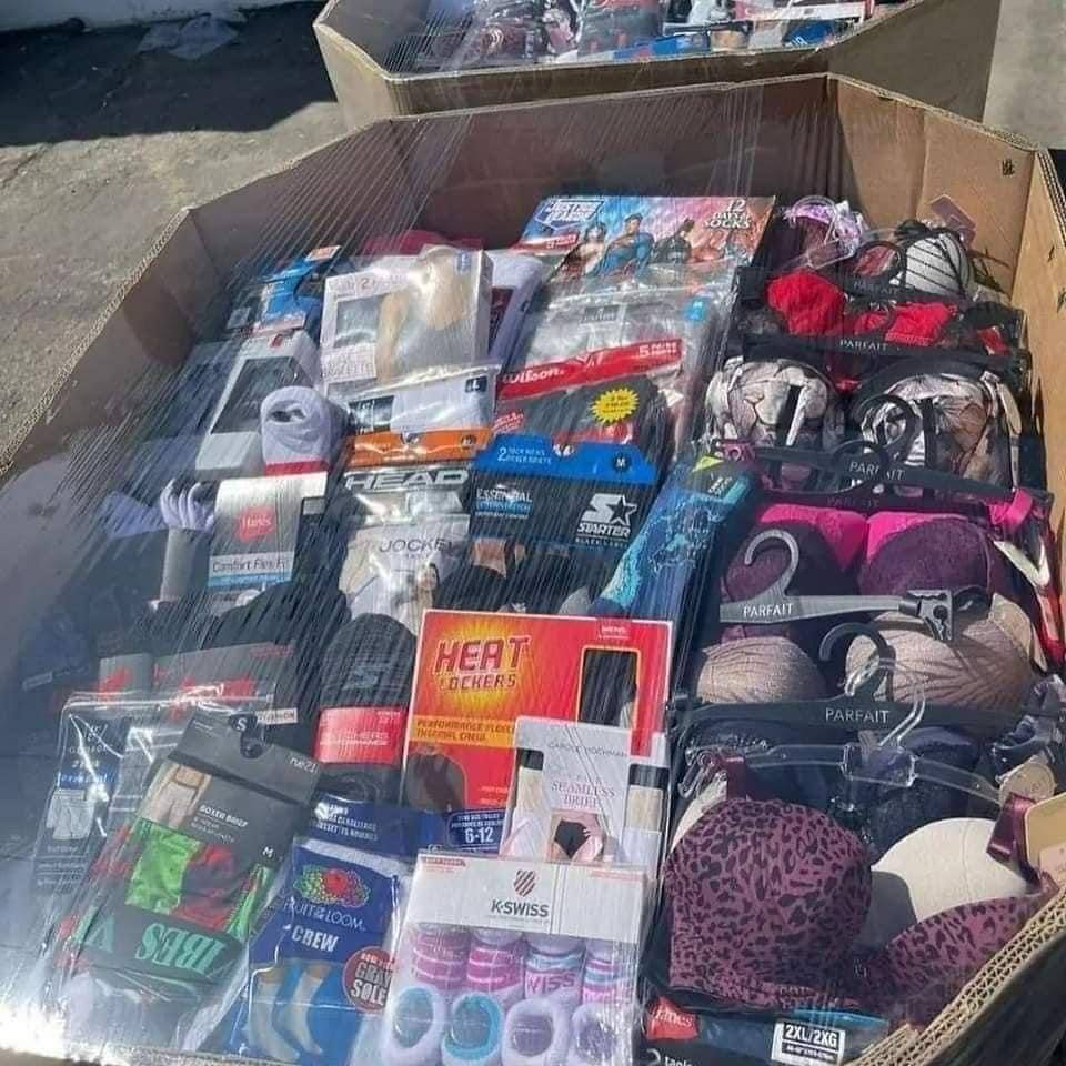 Mixed Underwear Pallet – Wholesale Men’s & Women’s Underwear for $500