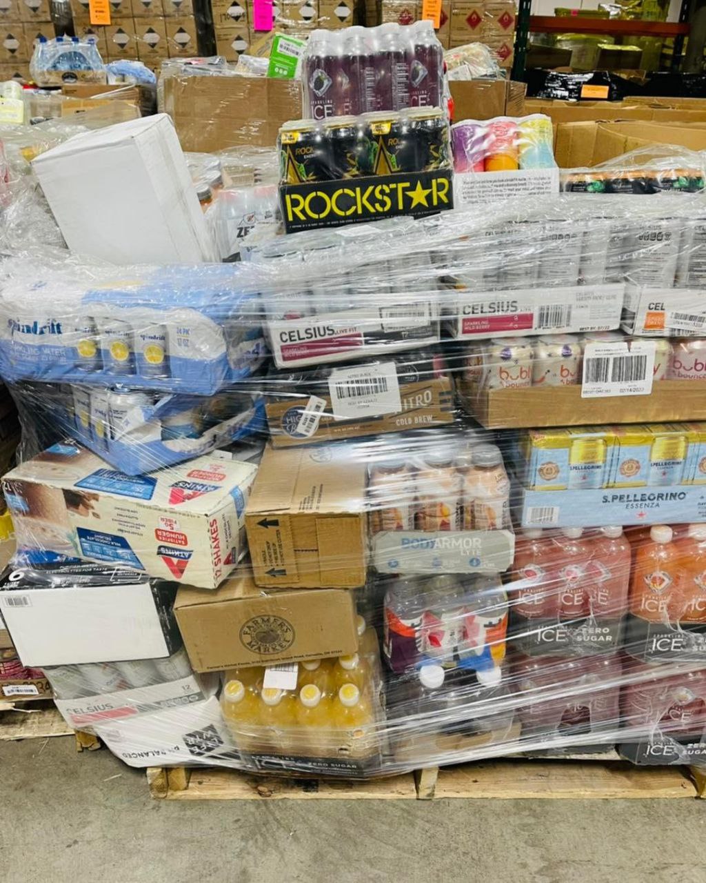 Mixed Beverages Wholesale Pallet – Bulk Drinks at Wholesale Prices