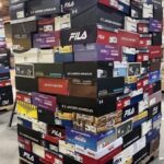 Wholesale shoe pallets with assorted footwear